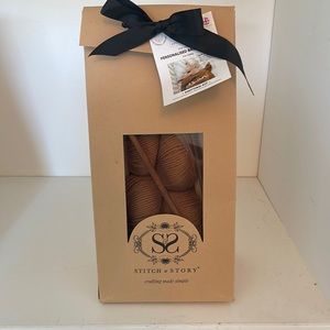 Stitch & Story make your own keepsake blanket  knitting kit NWT